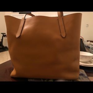 Coach tote mustard